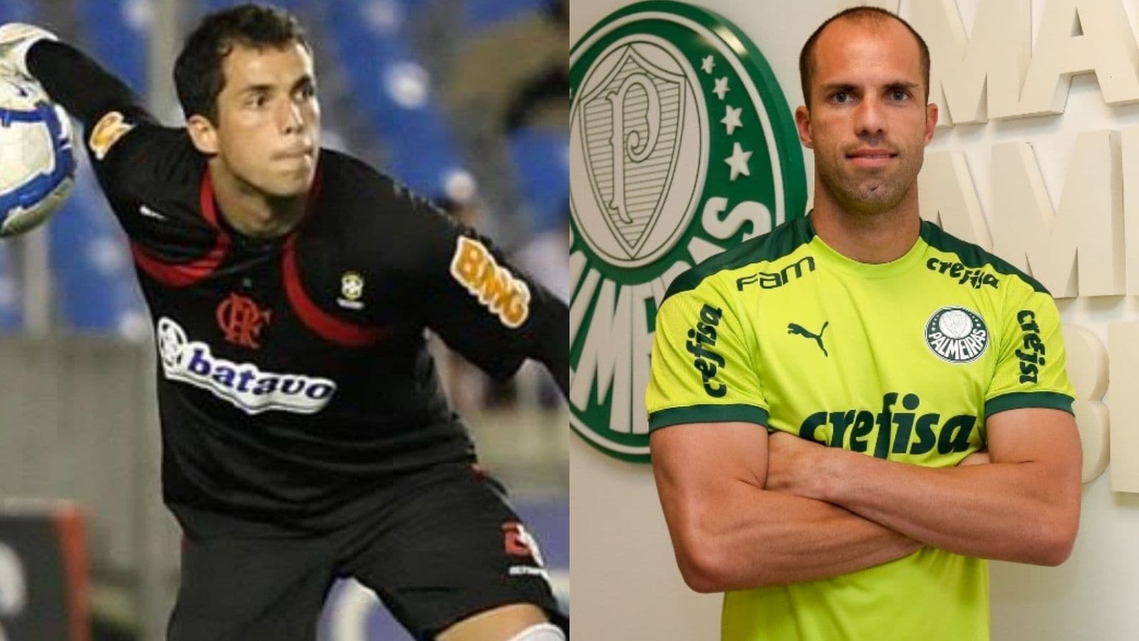 Marcelo Lomba foi anunciado como novo goleiro do Palmeiras, mas precisa esquecer passado no Flamengo