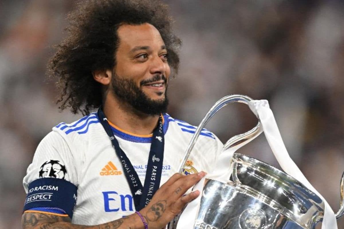 Marcelo se despediu do Real Madrid com o título da Liga dos Campeões no sábado