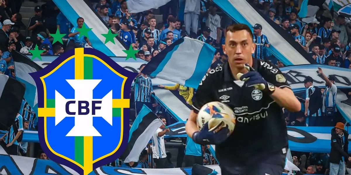 Marchesín do Grêmio fala sobre a CBF.