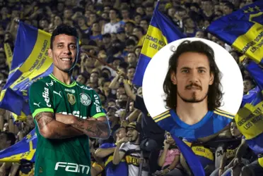 Marcos Rocha deu chapéu em Cavani em jogo contra o Boca Juniors, veja como o uruguaio reagiu