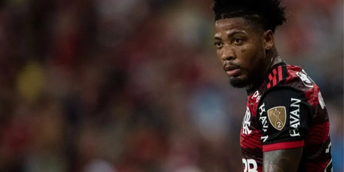 Marinho voltou a desapontar a Nação, que lembra de ex-Flamengo que jogou mais pelo clube em 2021