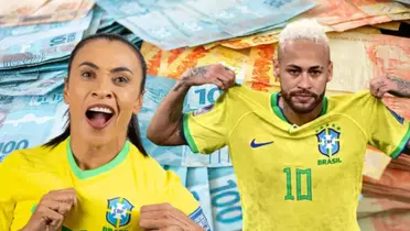 Enquanto Neymar tem fortuna de R$4 bilhões, a 'humilde' fortuna de Marta 