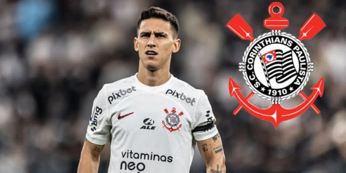 Matías Rojas em ação pelo Corinthians