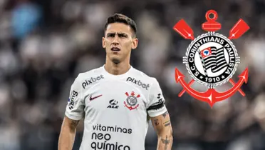 Matías Rojas em ação pelo Corinthians