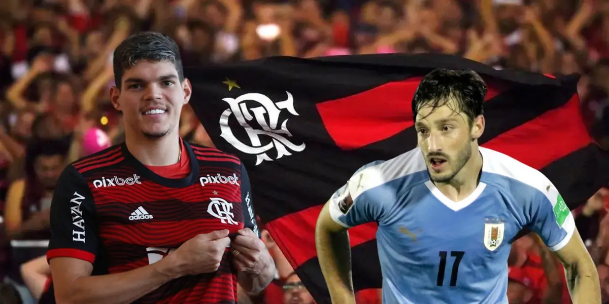 Matías Viña acertou as bases salariais e o tempo de contrato com o Flamengo