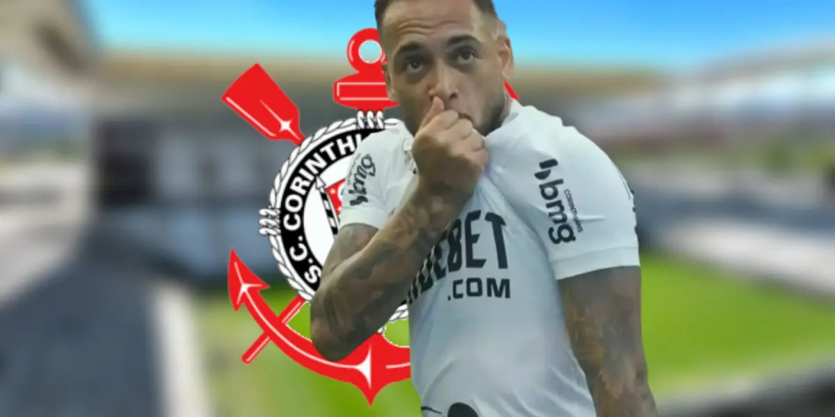 Maycon abre o placar para o Corinthians