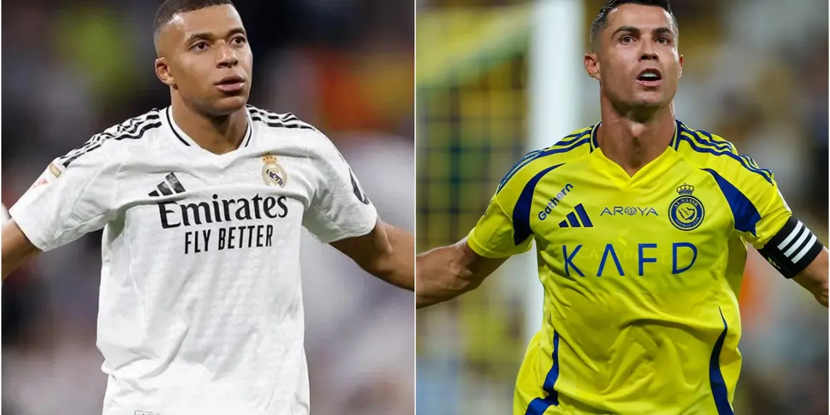 Mbappé foi "cornetado" por CR7