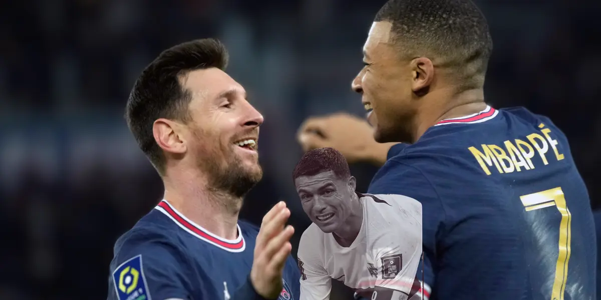 Mbappé: de torcedor de Cristiano Ronaldo a parceiro de Leo Messi