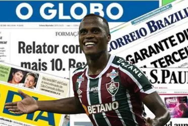 Meia colombiano foi um dos grandes destaques da vitória histórica do Flu