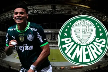 Meia colombiano se destacou em 2023 sendo titular no comando de Abel Ferreira