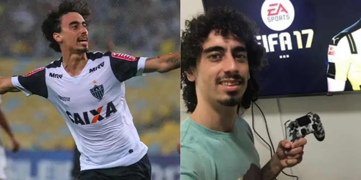 Meia teve início astronômico no futebol, mas não conseguiu manter o alto nível e hoje faz lives de jogos online