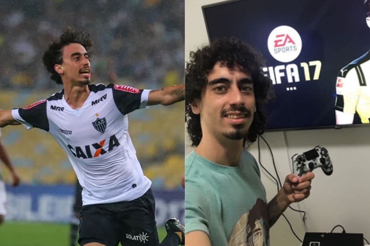 Meia teve início astronômico no futebol, mas não conseguiu manter o alto nível e hoje faz lives de jogos online