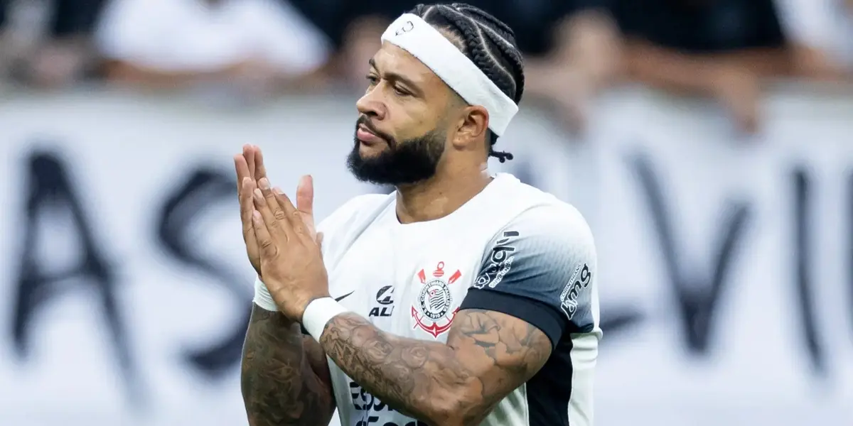 Memphis Depay, atacante do Corinthians. Foto: Agência Corinthians
