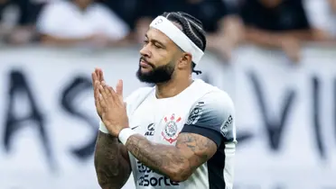 Memphis Depay, atacante do Corinthians. Foto: Agência Corinthians