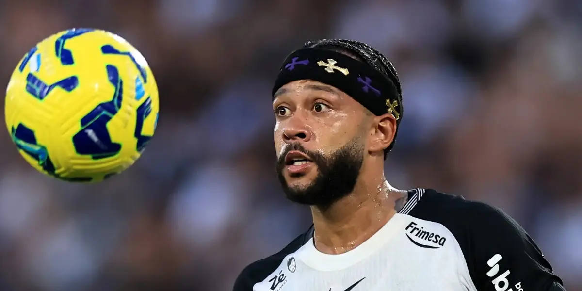 Memphis Depay, atacante do Corinthians. Foto: Getty Images