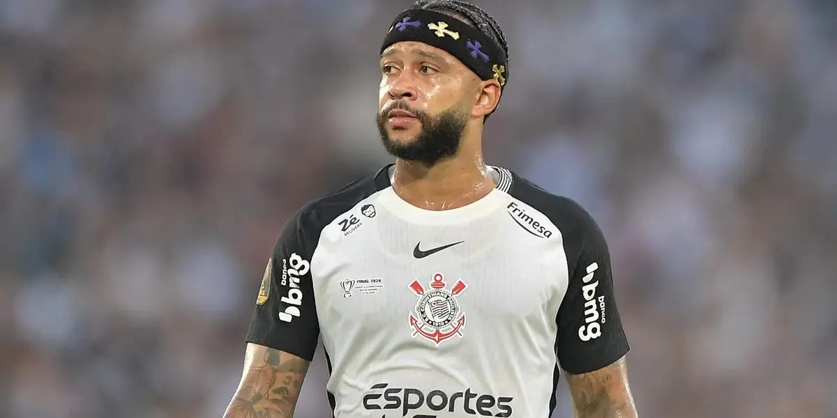 Memphis Depay, atacante do Corinthins. Foto: Thiago Ribeiro/AGIF