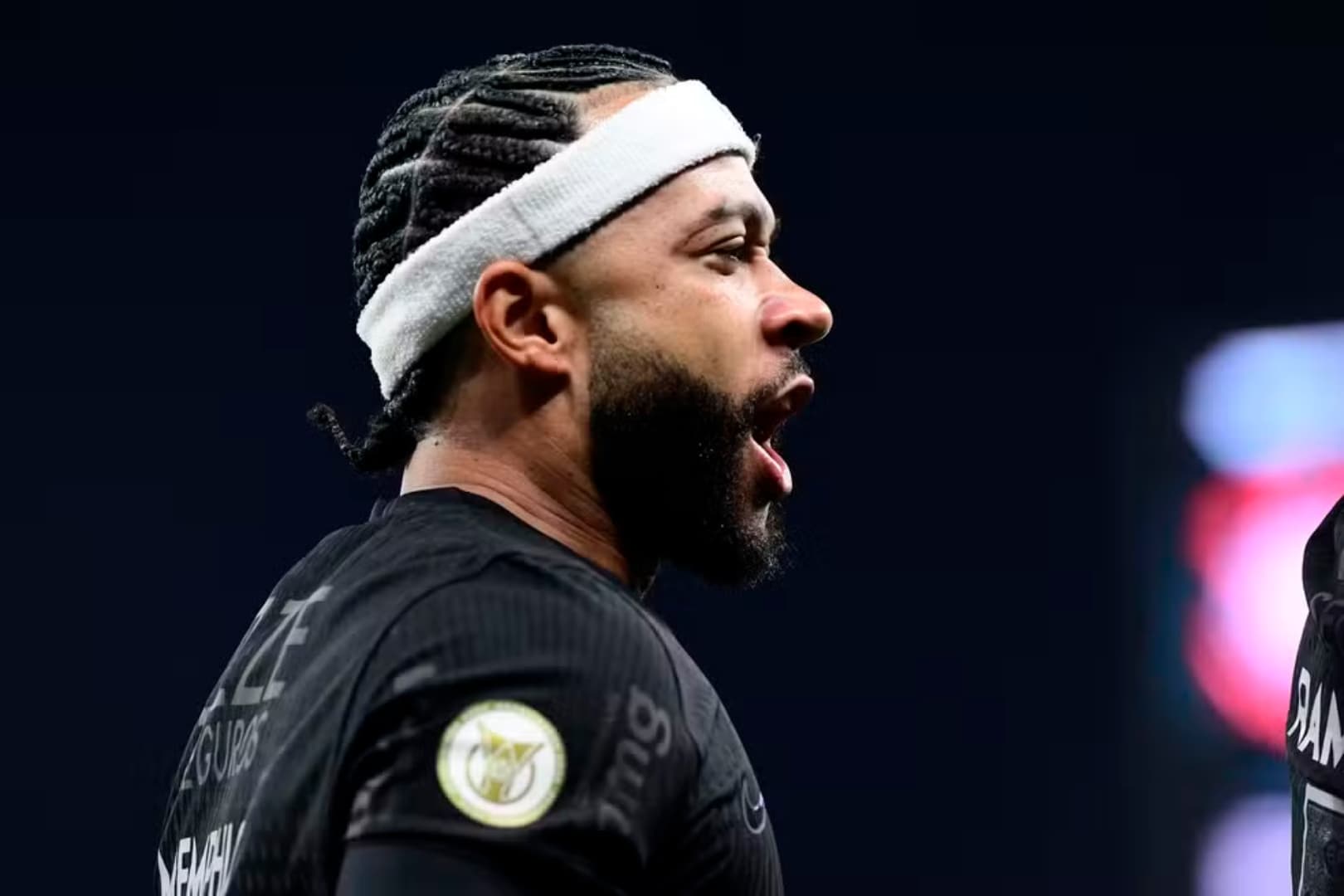 Memphis Depay, jogador do Corinthians. Foto: Fabio Giannelli/AGIF