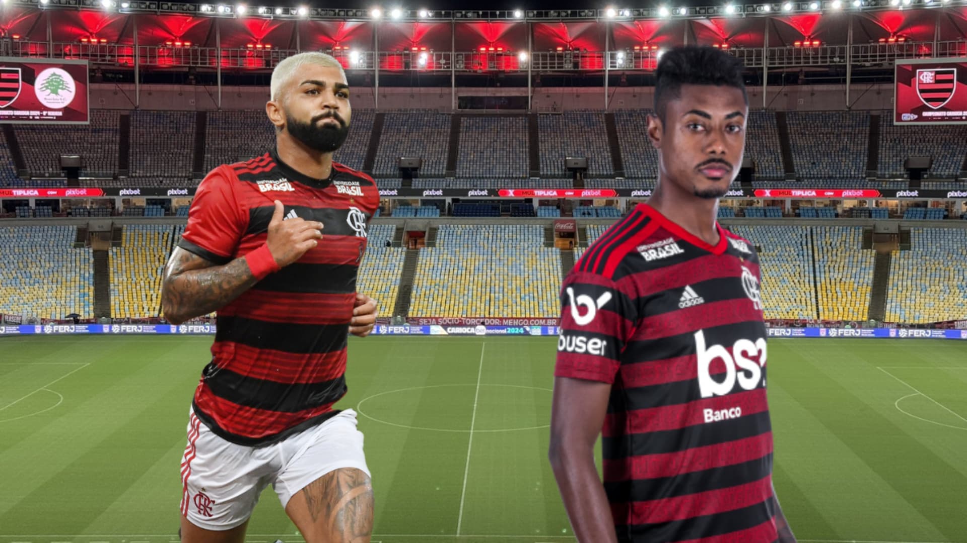 Mengão está enfrentando o Boavista pelo Campeonato Carioca