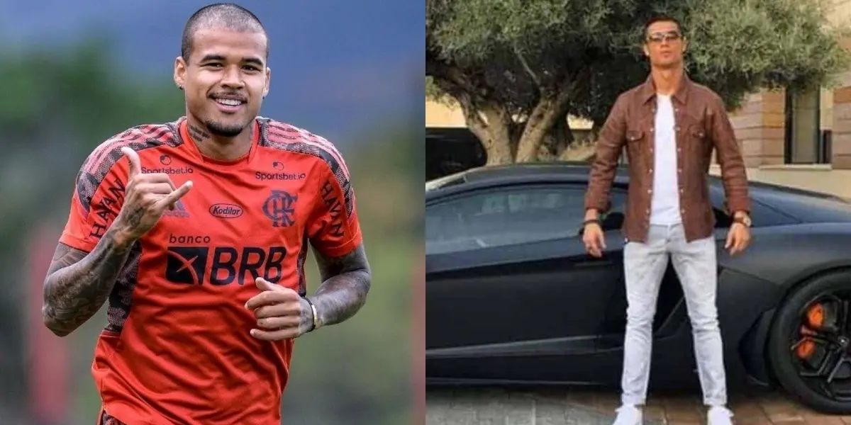 Mesmo na reserva do Flamengo, Kenedy fatura um dos maiores salários e ostenta em suas redes sociais