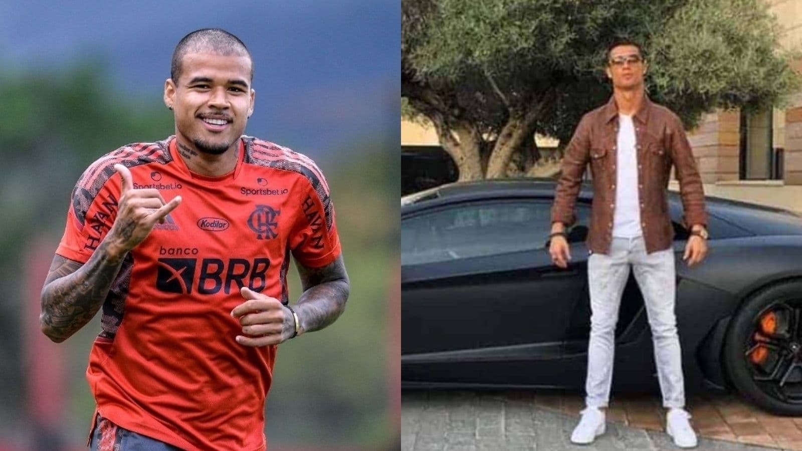 Mesmo na reserva do Flamengo, Kenedy fatura um dos maiores salários e ostenta em suas redes sociais