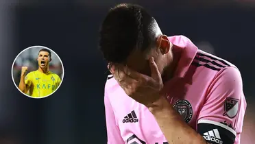 Messi decepcionado após derrota do Inter Miami