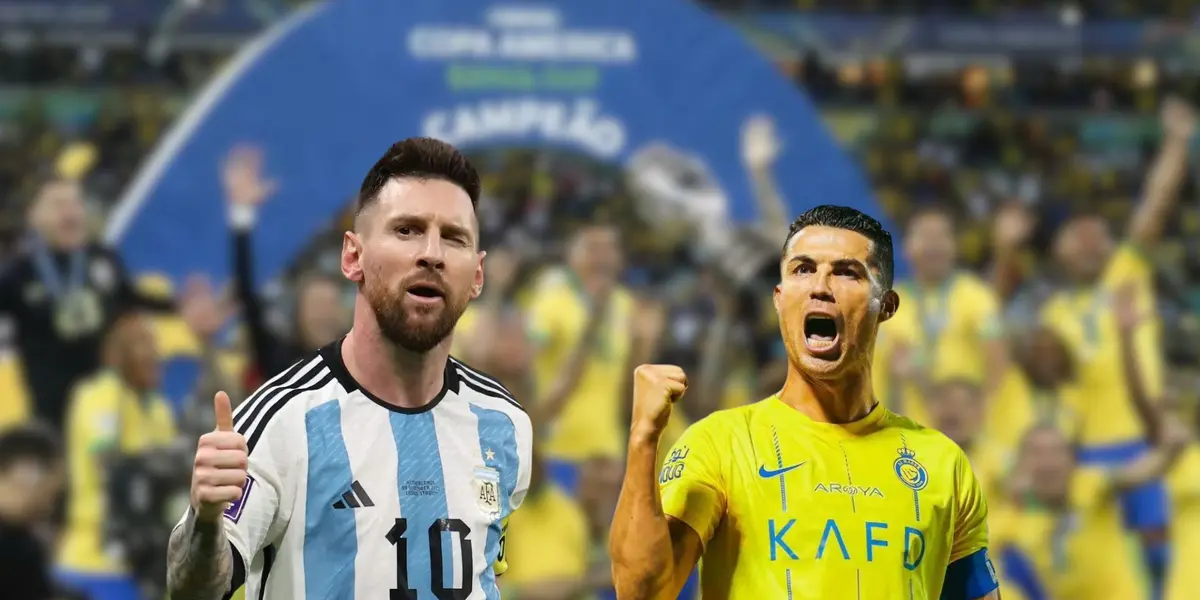 Messi e CR7 disputam brasileiro