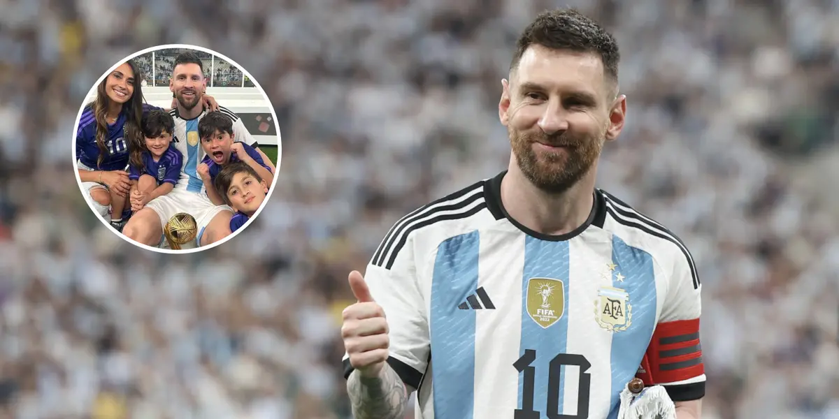 Messi é um dos maiores nomes do futebol, mas não pressiona os filhos