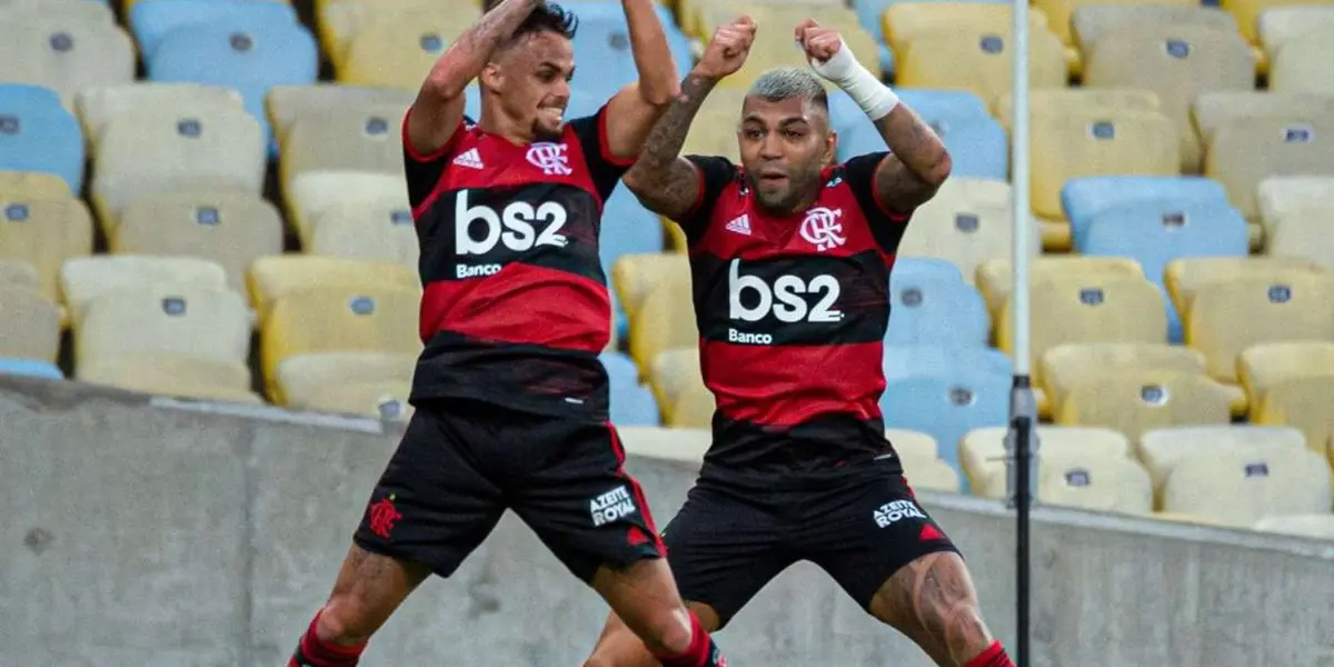 Michael foi o craque do jogo na vitória do Flamengo sobre o Palmeiras, mas está longe do salário de Gabriel Barbosa