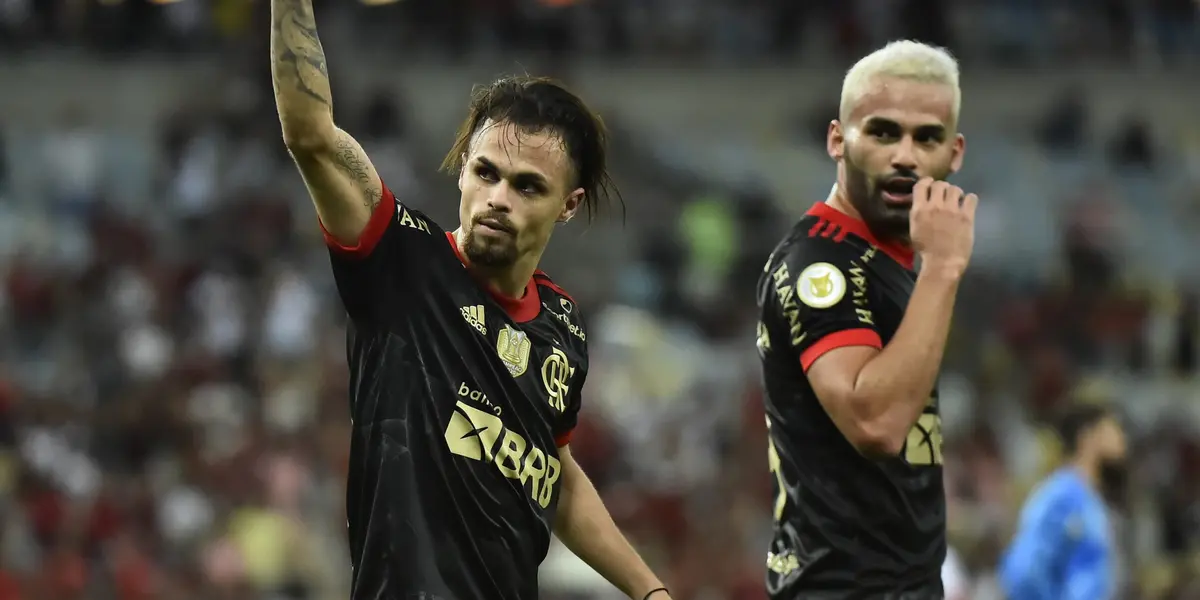 Michael guarda ótima média de gols nos últimos jogos e é cotado para ser titular da equipe na final da Libertadores
