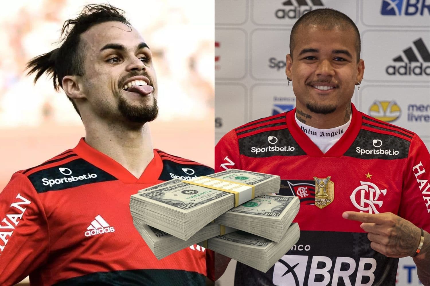 Michael se transforma no Flamengo e já faz a cabeça dos torcedores para a final da Copa Libertadores 2021