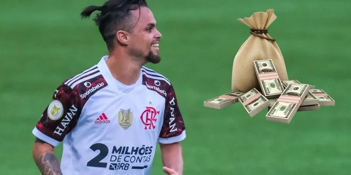 Michael tem ganhado cada vez mais espaço no Flamengo, o que aumentou seu passe para sair do rubro-negro se nada em seu salário mudar