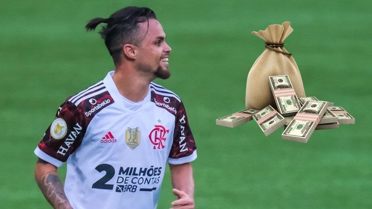 Michael tem ganhado cada vez mais espaço no Flamengo, o que aumentou seu passe para sair do rubro-negro se nada em seu salário mudar