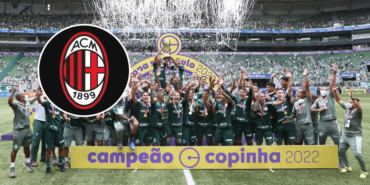 Milan mira na contratação de jovem do Palmeiras