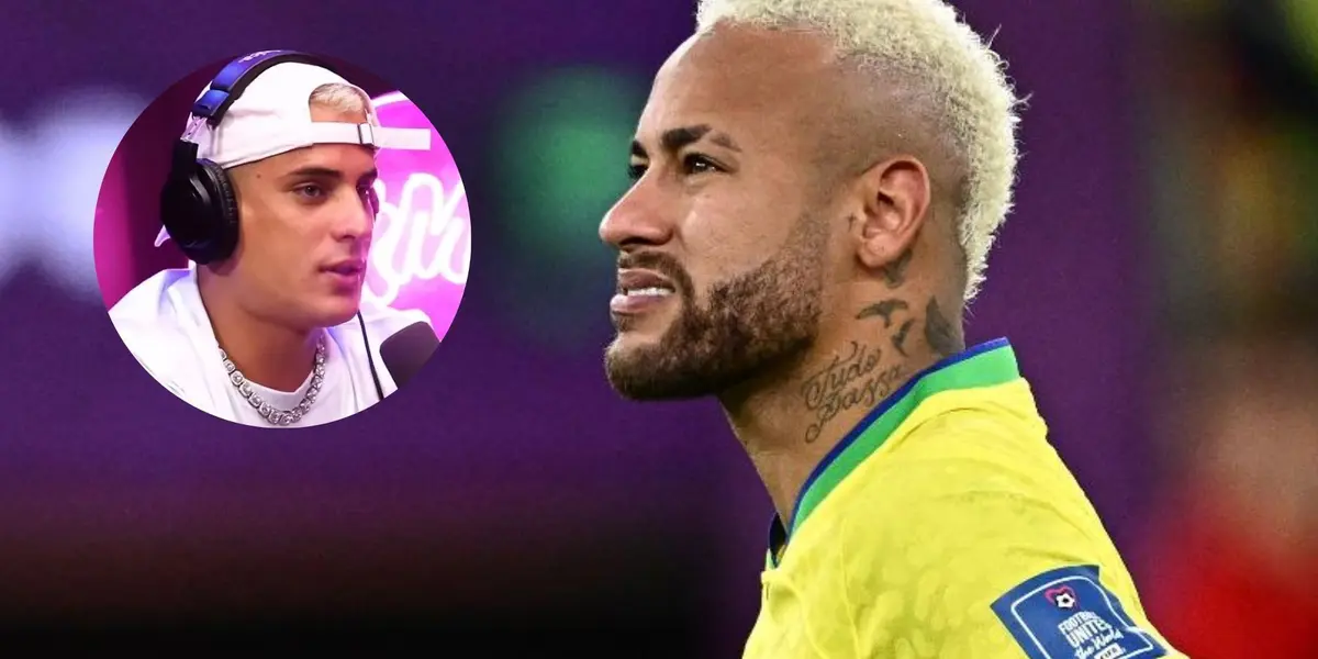 Modelo confessou que passou reveillon com mãe do craque mas que relacionamento está descartado