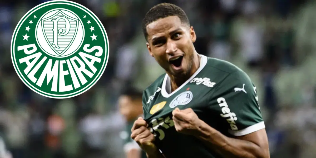 Murilo em ação pelo Palmeiras