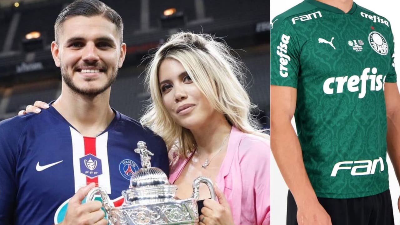 Músico se vestiu com o agasalho do atual bicampeão da Taça Libertadores da América