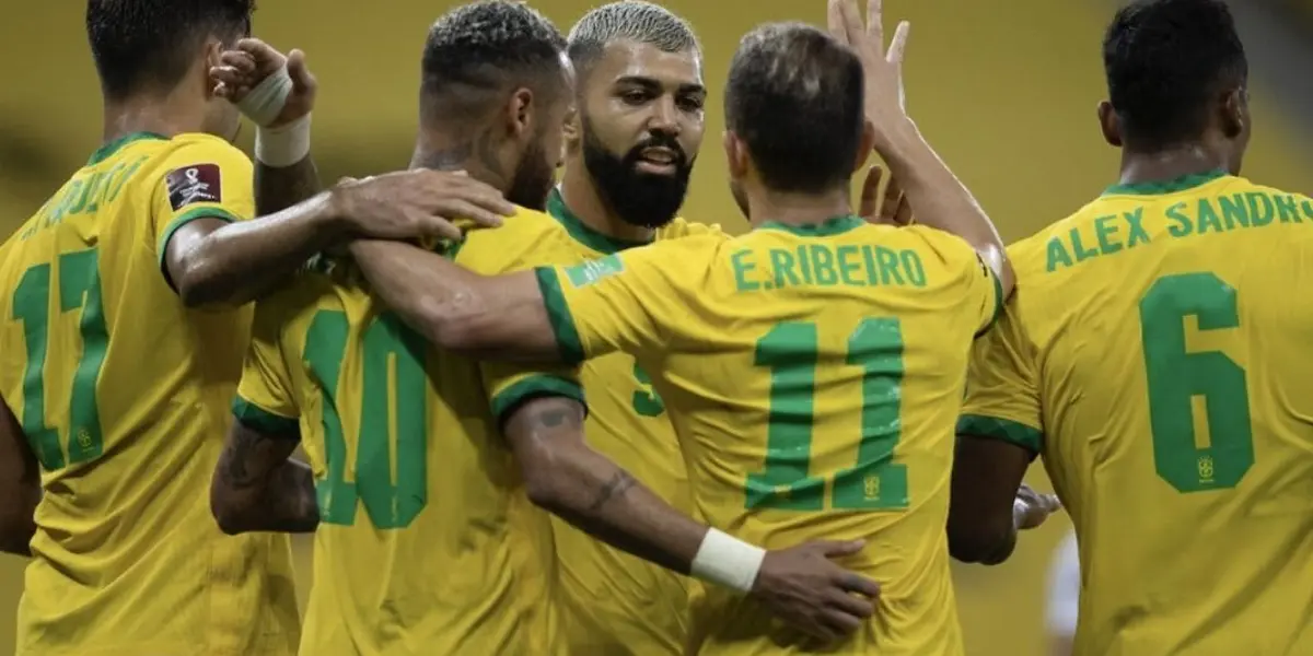 Nem todo mundo da seleção brasileira é a favor do Flamengo e por muito pouco Gabigol e Éverton Ribeiro não foram convocados