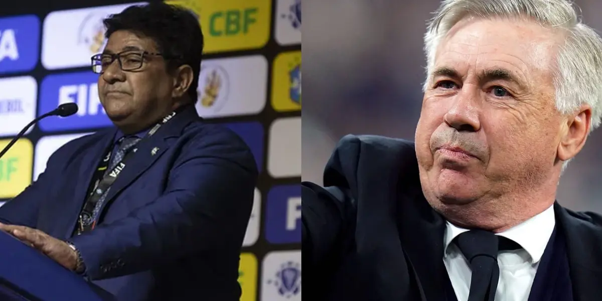 Nesta terça-feira, o presidente da Confederação Brasileira de Futebol (CBF), Ednaldo Rodrigues, reiterou contratar Carlo Ancelotti