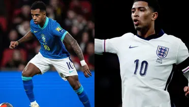 Neste sábado, as estrelas do Real Madrid estiveram em lados opostos do campo