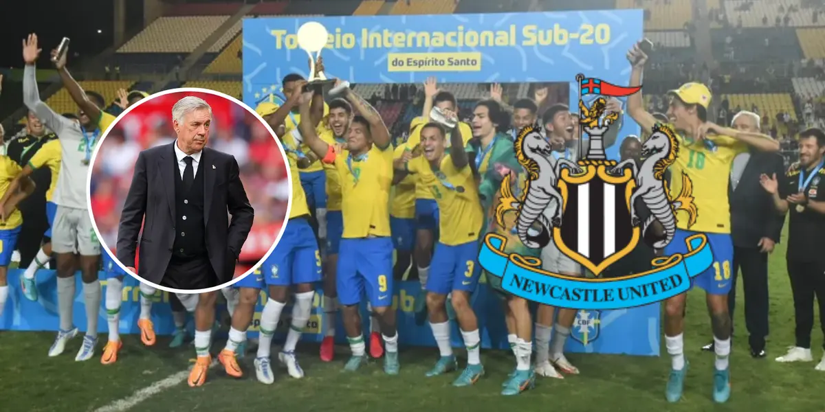 Newcastle está interessado em jogador brasileiro