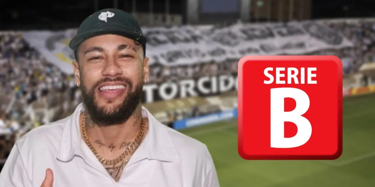 Neymar com a camisa do Santos