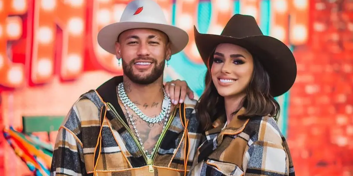 Neymar e Bruna Biancardi. Foto: Reprodução/Instagram