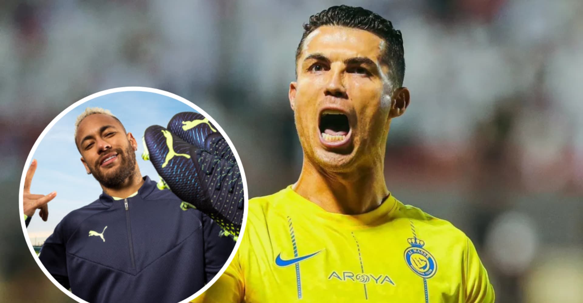 Neymar e Cristiano Ronaldo