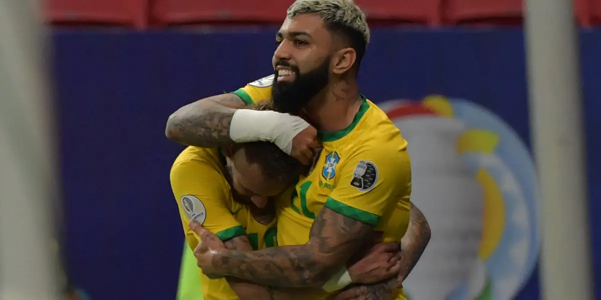Neymar e Gabriel Barbosa fizeram as pazes e, agora sim, definitivamente são “parças”