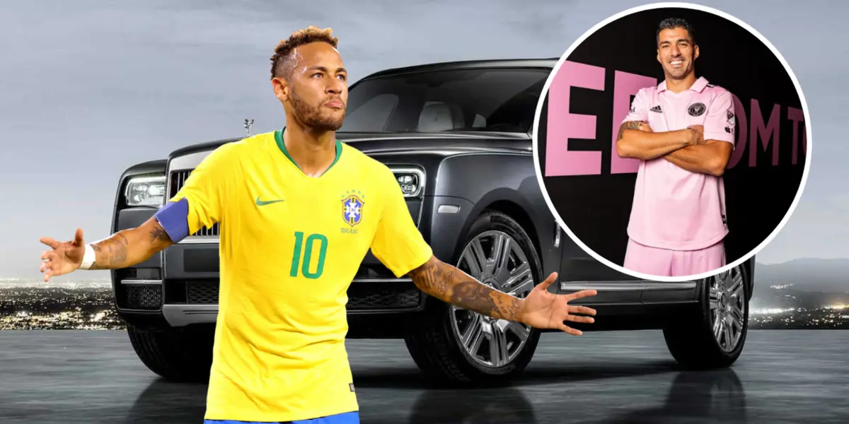 Neymar e Luis Suárez