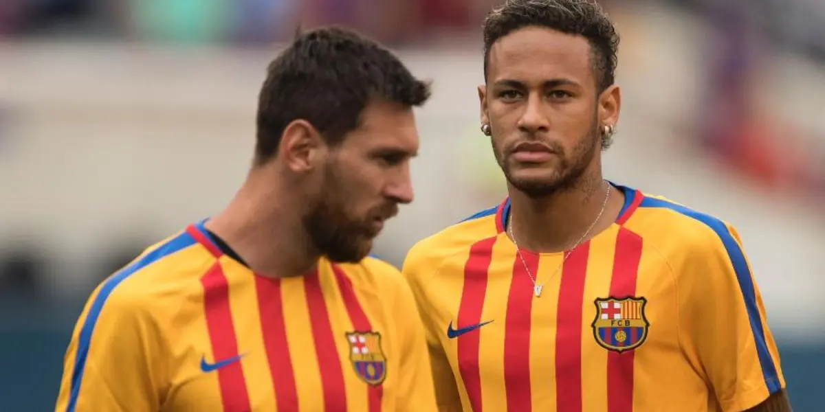 Neymar e Messi jogaram juntos no Barcelona e no PSG