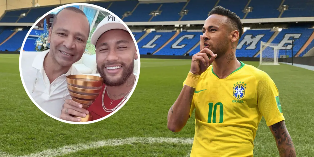 Neymar em ação pela Seleção Brasileira
