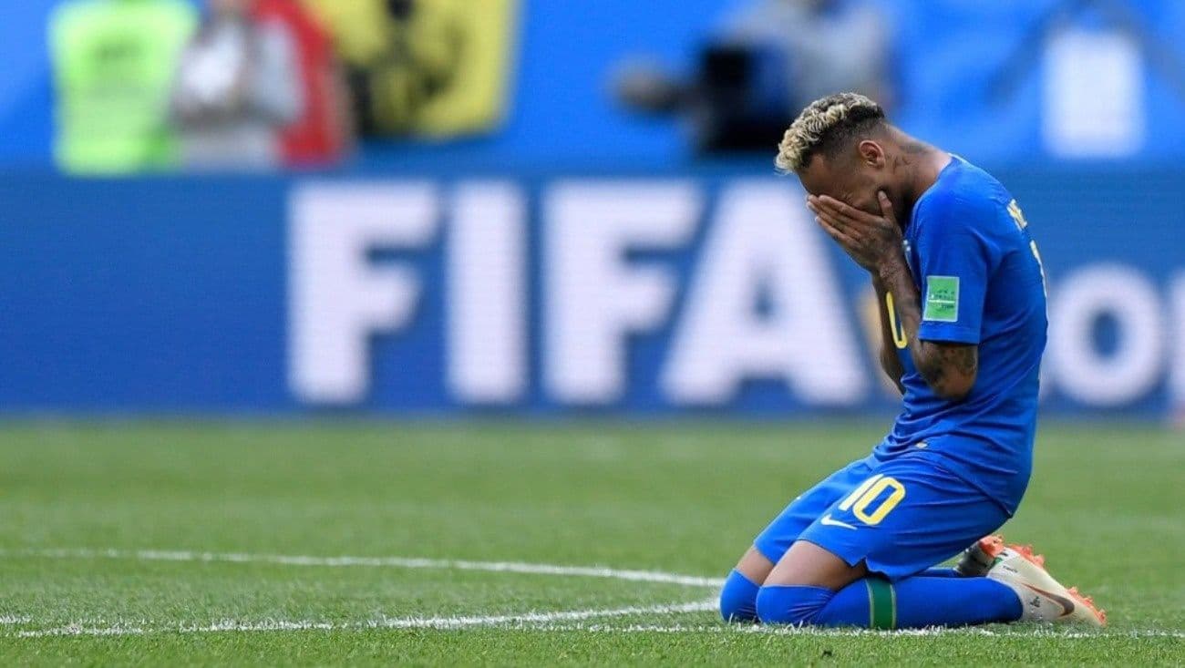 Neymar fez uma live jogando em cassinos online