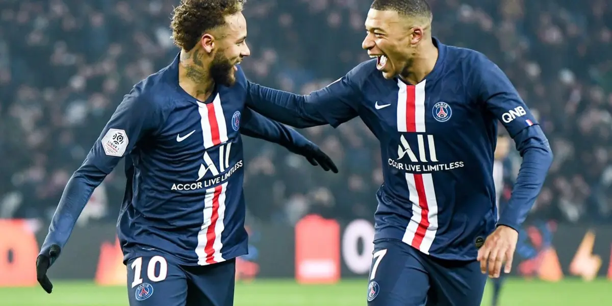 Neymar foi o principal assunto em entrevista de seu amigo Mbappé