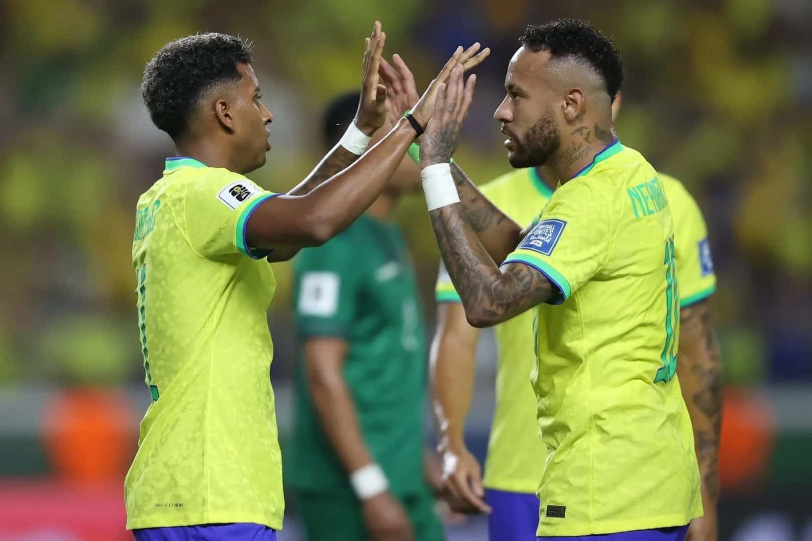Neymar já marcou quatro gols na Croácia, três deles em Copas do Mundo (Photo by Lars Baron)